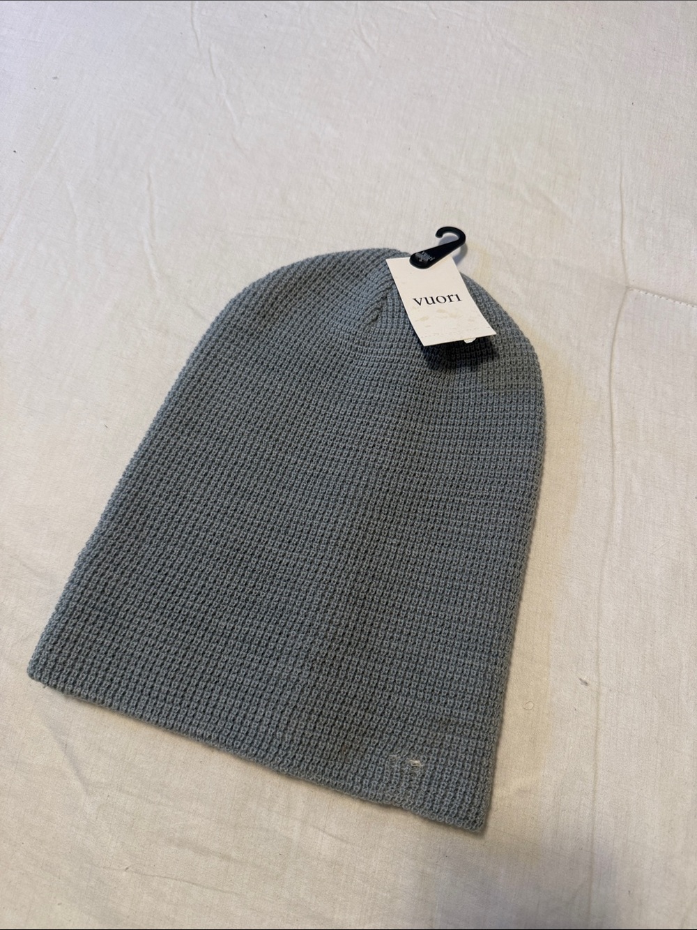 Vuori Men's Ribbed Beanie - Slate Gray